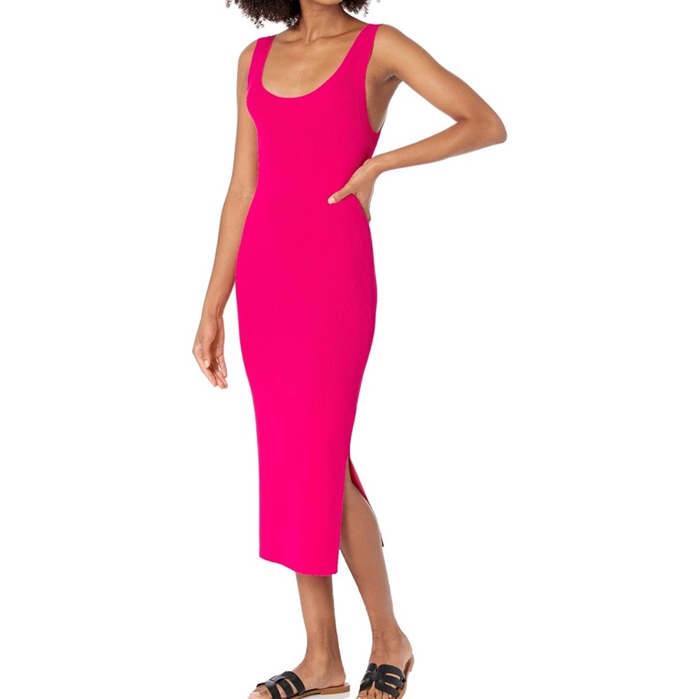 Pink Midi Dress